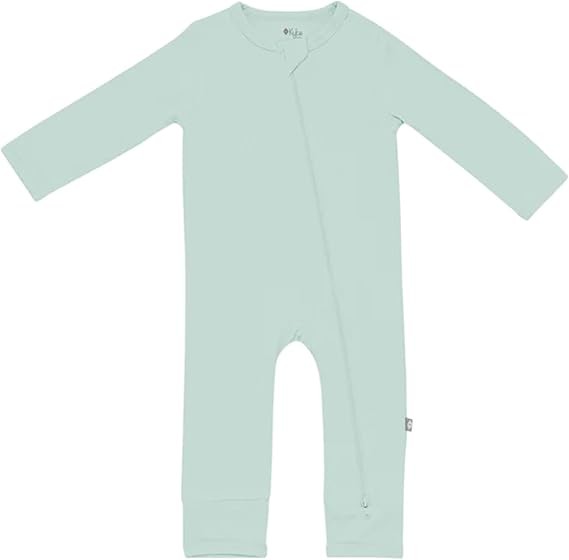 Unisex Rayon Zip Onesies Newborn Long Sleeve Zipper Onesie Soft Breathable Baby Clothing