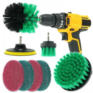 China Rotary Drill Cleaning Attachments Grout Brush For Carpet Upholstery Cleaning on sale