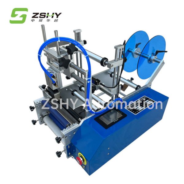 1.2KW Flat Bottle Automatic Sticker Labeling Machine For Electronics Industry