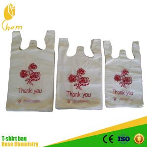 Cheap t-shirt plastic bag HDPE bag LDPE bag for sale