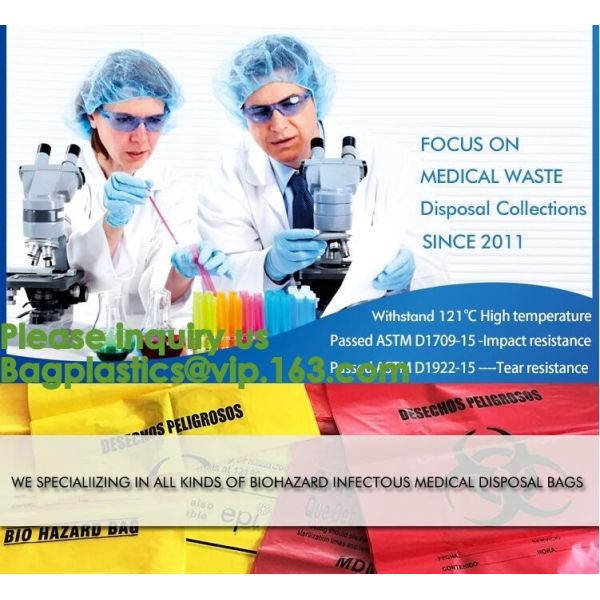 Bio Hazard Tote Bags,Stick-on Red Bio Hazard Waste Bags 6" x 6" 200/Bx,Shop Bio Hazard Shoulder bags online bagease pack