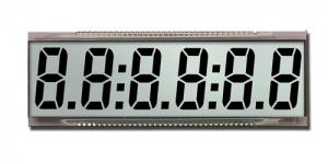 Cheap Pin Connection Various TN LCD Display 4 Digit Segment Glass Panel ROHS Compliant for sale