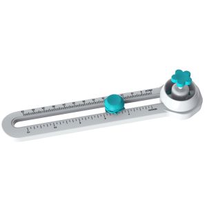 Cheap 3 Sheets Paper 32cm Diameter Adjustable Circle Cutter Paper Hand Operated for sale