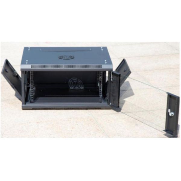 Single Section 4U Server Rack Cabinet Reinforced Wall Mount With Fan