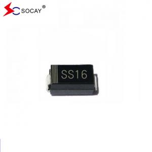 China SMD Package 60V Schottky Rectifier SS16A Schottky Diode DO-214AC on sale