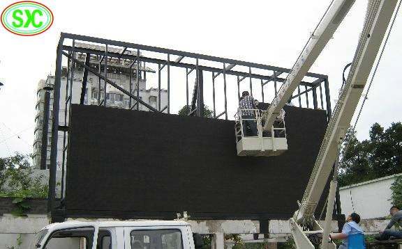 P25 Outdoor Advertising LED Screens , Full Color LED Display for Advertisement