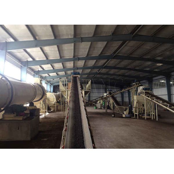 High-Efficiency Double Roller Extrusion Granulator Compound Fertilizer Production Line for NPK Chemical Powders