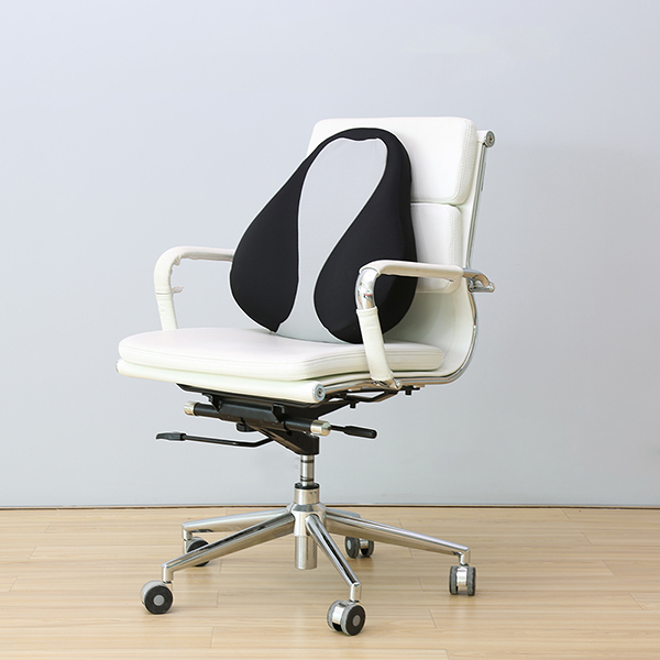 Lumbar Relax Massage Memory Foam Back Cushion Chair 100% Polyester Material