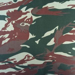 China T65/C35 20*16/120*60 Twill Camo Printed Military Uniform Fabric on sale