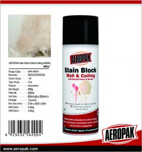 Cheap Stain Block Aerosol Spray Paint Wall / Ceilling Anti Mould Paint Dry Place Storage for sale