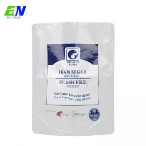 Cheap 250g Cooked food Vacuum Bag Customized Printing 3 Side Seal Packaging for sale