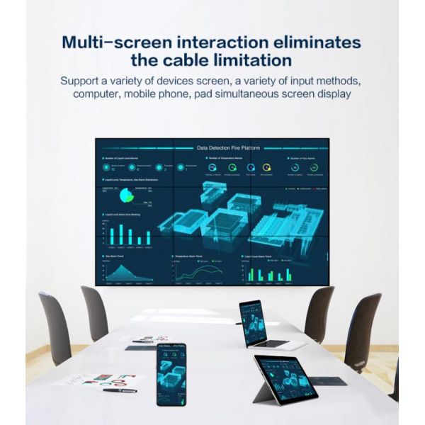 65 Inch Lcd Splicing Screen Embedded Lcd Splicing Wall Response 12ms 2