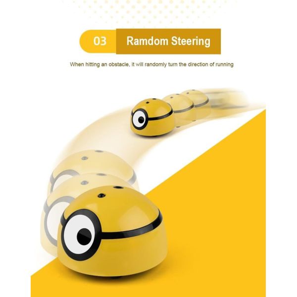 Intelligent Escaping Automatic Walk Interactive Pet Toys Infrared Sensor Interactive Dog Toys