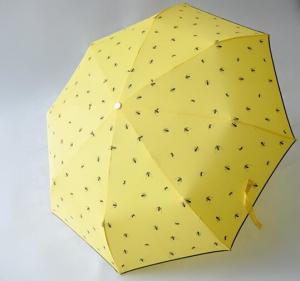 Micro Mini Manual Open Umbrella , Wind Resistant Rain Umbrella 8 Durable Ribs