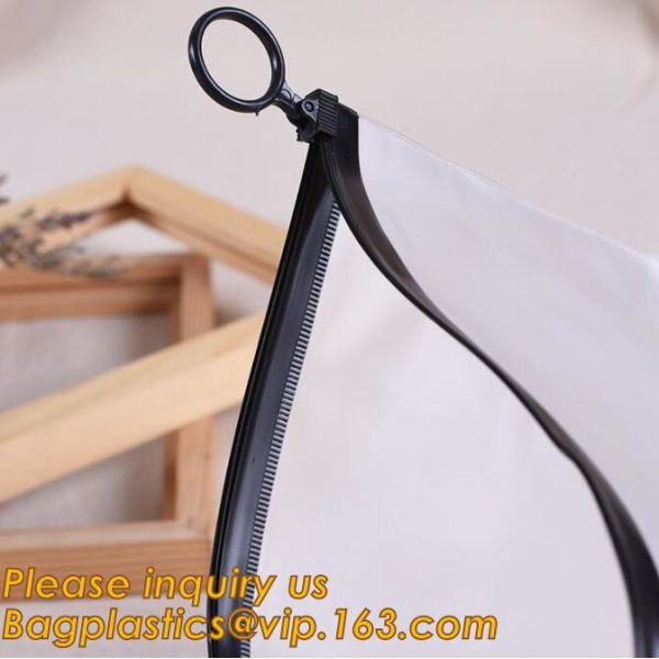 clear pvc zipper toiletry bag travel document stationery bag,office supplies PVC tarpaulin mesh document bag with waterp