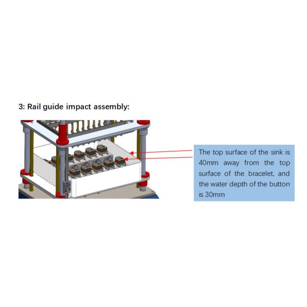 High Precision High-speed Button Testing Machine for Computer Keyboard Test