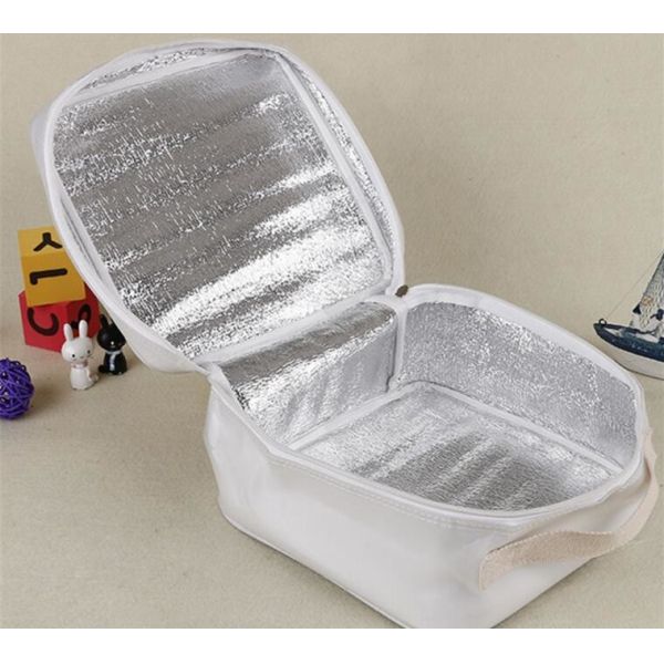 Freezer Bags Color Cold Insulation Waterproof Convenient Portable Ice Meal Packages Refrigerator Cooler Lunch Bag bageas