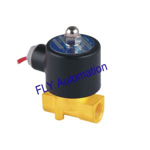 Cheap 24V 4.0mm Orifice Unid 2 Way Brass Water Solenoid Valves 2W040-10 for sale
