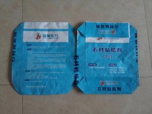 Cheap Plastic BOPP Woven Bags Cement Tile Adhesive 20kg 25kg For Building Material for sale