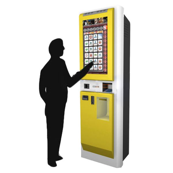 Innovative OS Window XP, Self Service Photo Kiosk for Ticketing / Card Printing S823