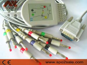 Cheap Ambisea 10 Lead ECG Cable For AV-9100, 9300, 9600, 9120  EKG Machine for sale