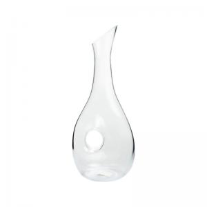 Cheap Crystal Glass Wine Decanter Pitcher 1000Ml Medium Size Printing Logo for sale
