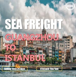 Cheap Guangzhou To Istabul Sea Freight Shipping Agency ONE YML Carrier for sale