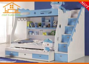 China twin bed kids little girls bedroom furniture toddler trundle full size bed for kids single beds for children on sale