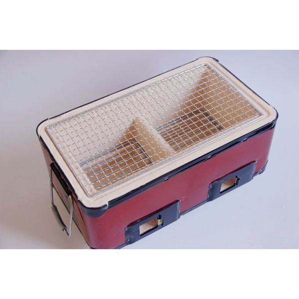 mini charcoal folding mini ceramic BBQ charcoal grills clay brazier