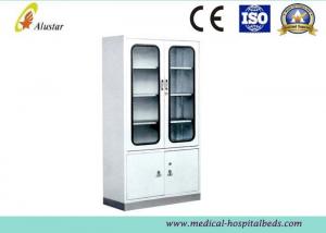 China 3 Shelves Metal Medical Cabinet Hospital Equipment Instrument ALS - CA003 on sale