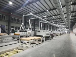 Cheap 100kW UV Lacquer Coating Machine Finishing Line For SPC Floor for sale