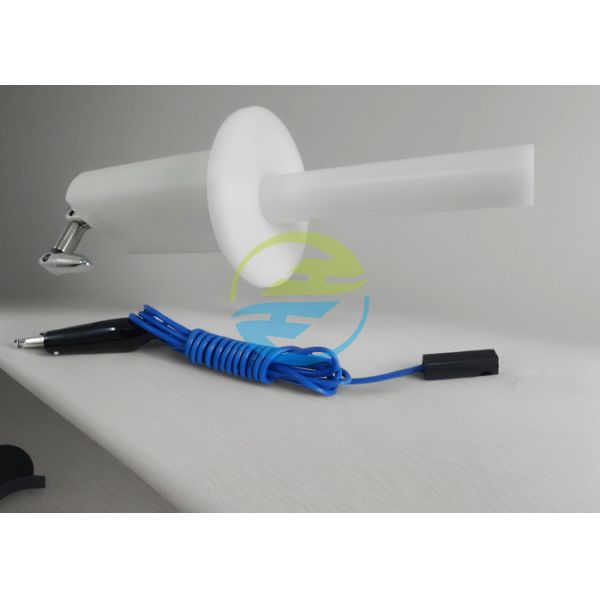Test Finger Probe with 80mm Finger Length and 75mm Baffle Plate Diameter for Electrical Enclosure Testing Compliant with IEC 61032