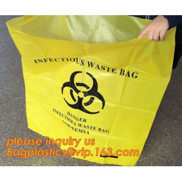 Bio Hazard Tote Bags,Stick-on Red Bio Hazard Waste Bags 6" x 6" 200/Bx,Shop Bio Hazard Shoulder bags online bagease pack