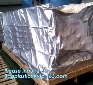 China Jumbo Foil Bags, Aluminium Shield Cover, Foil Thermal Pallet Cover, Cargoes Protection, Vapour Barrier on sale