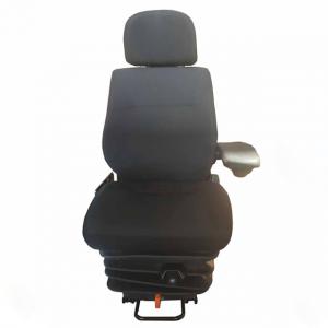 China 4x4 Air Suspension Seat For Scooptram Oil Field Equipment Seat With Headrest Armrest on sale