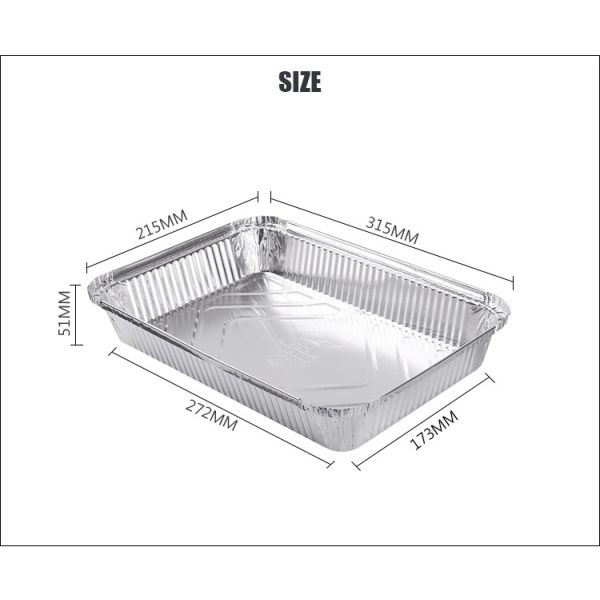 Small Foil Pans Series Small Foil Baking Pan Bread Loaf Pan Disposable