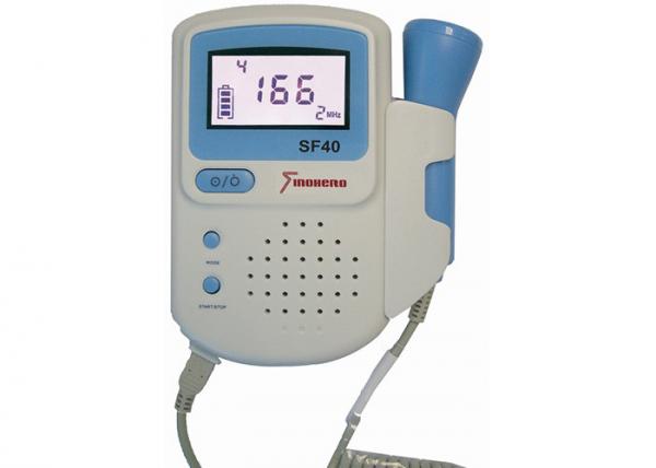 Quality Color Fetal Heart Doppler  SF40 Baby Ultrasound Fetal Monitor 2*1.5 Volt Battery wholesale