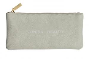 Cheap Women Fashion Leather Makeup Bag Zipper Clutch Coin Purse Handbag Wallet for sale