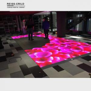 Cheap Low Attenuation Lighted Dance Floor Panels Customized Size Wide Viewing Angle for sale