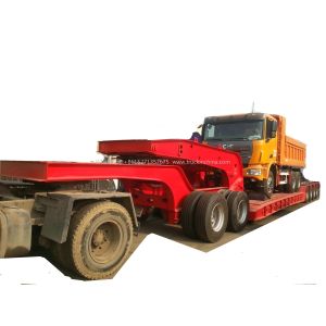 Buy cheap Gooseneck Lowbed Trailer Dolly for Heavy Duty Heavy Machine Lowbed Semi Trailer from wholesalers