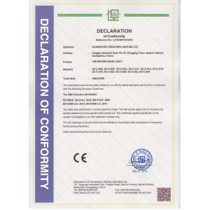 Guangzhou Xingchen Lighting Factory Certifications