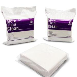 Cheap 4x4 Lint Free Cleaning Wipes 56g Nonwoven White Surface Disinfectant for sale