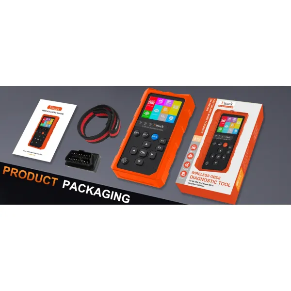 Xtruck 819 OBD2 Scanner All System Scan Code Reader Active Test ECU CodingOBD2 Car Diagnostic Tool Free Update