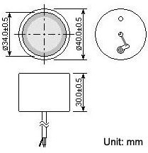 TA0080KA Ultrasonic Distance Sensor Ultrasound Depth Range Meter in Air