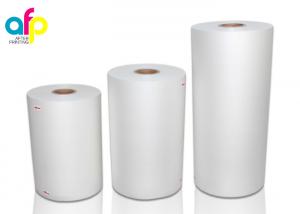 Cheap FDA Lamination Plastic Roll White BOPP Thermal Laminating Film for Printing for sale