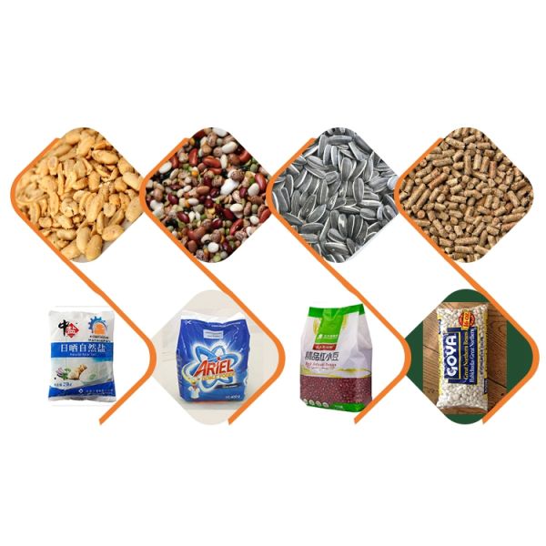 Volumetric Filler Almond Packing Machine , Automatic Seeds granule Packing Machine