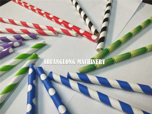 Automatic high speed paper straw making machine