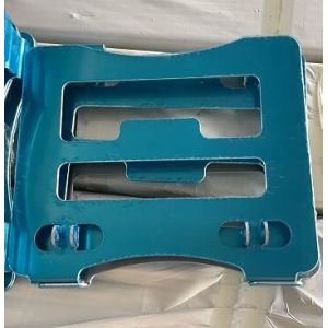 Cheap Blue Chasis Metal Stamping Aluminum Metal stamping Gray Bracket CNC Machining for sale