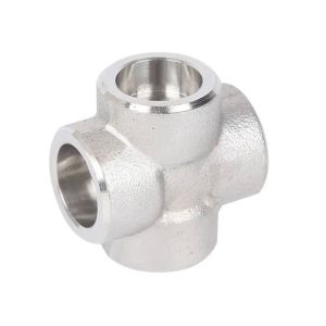 Cheap Threaded Cross Pipe Fitting With Polished Finish Female End Connection Type Stainless Steel Schedule 40 for sale