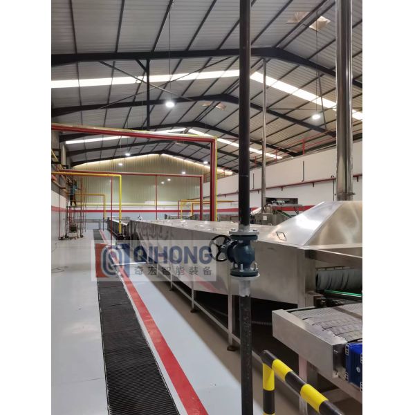 Full Automatic Tunnel Pasteuriser Spray Type Continuous Sterilization And Cooling Machine
